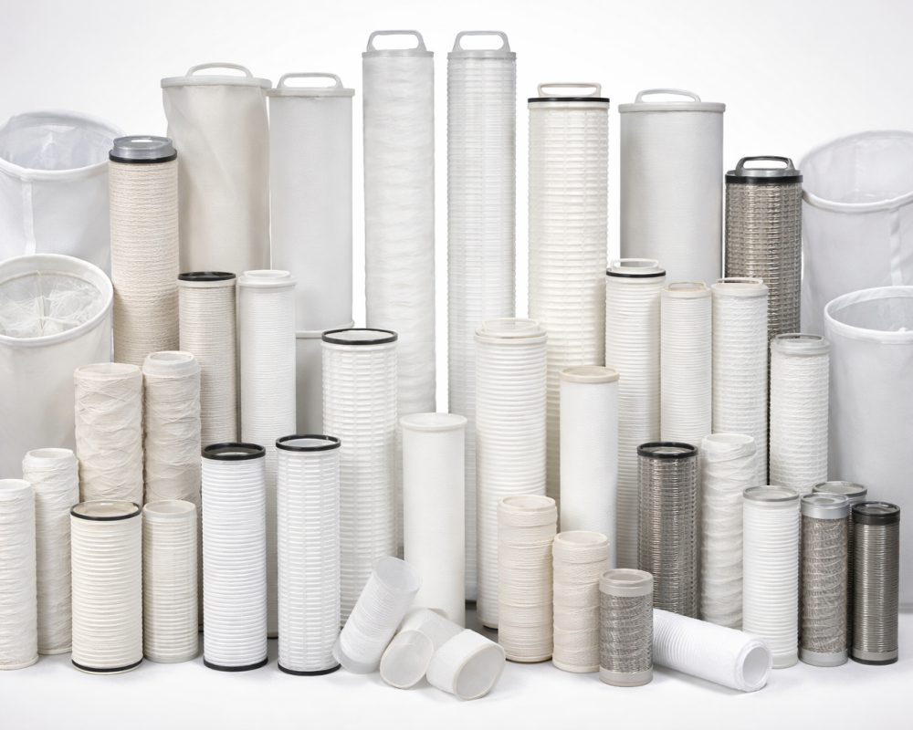 endüstriyel filtrasyon ürünleri koleksiyonu